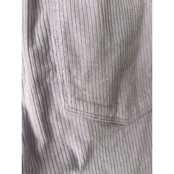 Frame Denim Lilac Corduroy Le High Straight Pants Size 27 - Picture 7 of 10